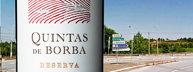 Vinho Quintas de Borba (Adega de Borba), Borba, Alentejo &copy; / GEP/Internet, ilustração