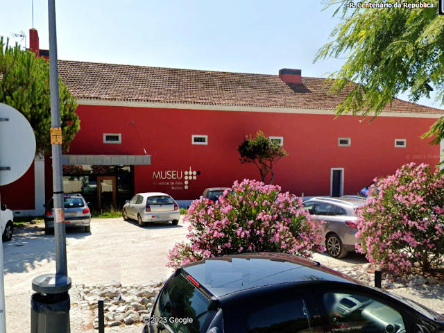 Museu do Vinho e da Vinha, Centro de Loures, distrito de Lisboa &copy; Google Earth Pro