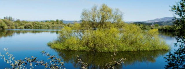 Paisagem na Ecovia do Tâmega em Chaves (Distrito de Vila Real), em Alto Douro Trás-os-Montes &copy; / CM de Chaves, ilustração