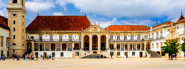 Vista da Universidade de Coimbra