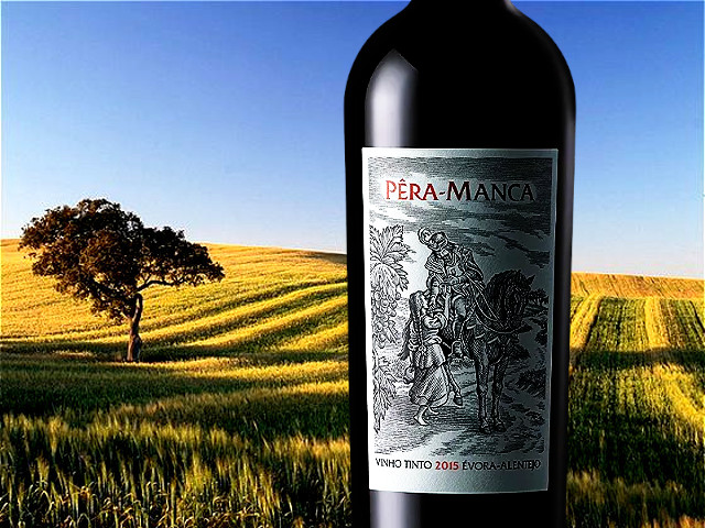 O icônico Pêra-Manca, Vinho Évora DOC Alentejo &copy; Images of Portugal, Internet, ilustração
