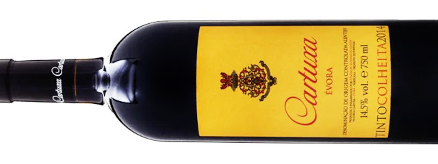 O excelente Cartuxa tinto, Vinho Évora DOC Alentejo &copy; Internet, ilustração