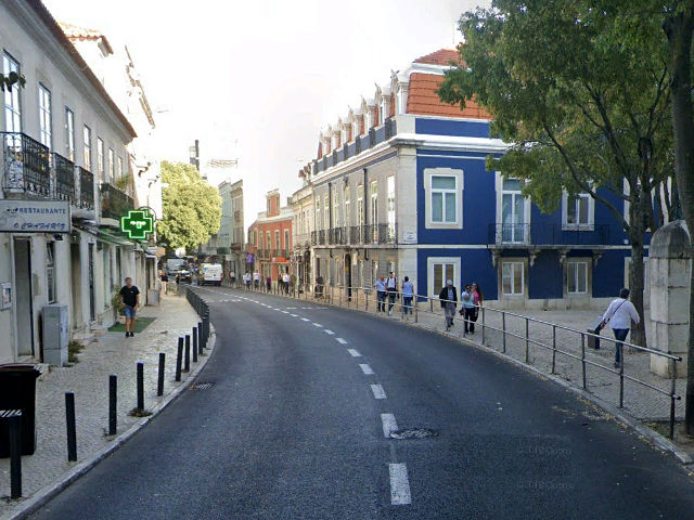 Rua Estrada de Benfica, Freguesia de Benfica, Lisboa © Google Earth Pro