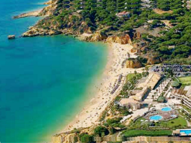 Praia de Santa Eulália, Albufeira, Distrito de Faro (Algarve), Sul de Portugal © Albufeira Turismo, ilustração
