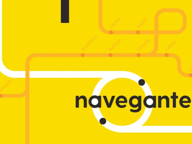 Cartão Navegante Lisboa - comboio (trem) para Sintra &copy; Metrô de Lisboa ilustração
