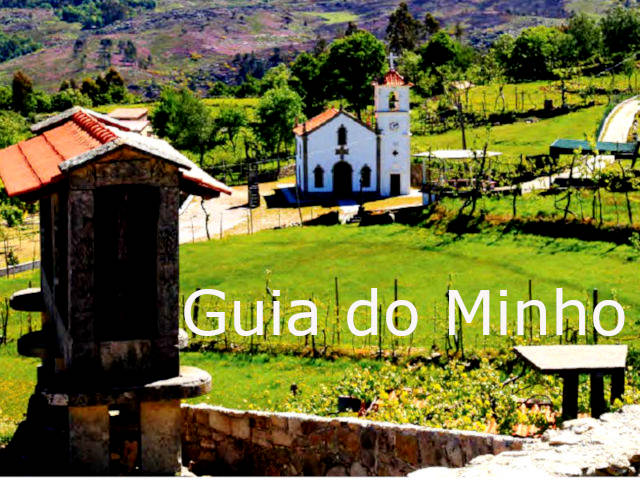 Paisagem do Minho, &copy; Google Earth Pro