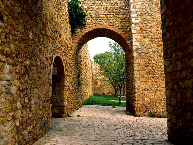 Muralhas / Castelo de Lagos, Distrito de Faro, Algarve &copy; / Images of Portugal