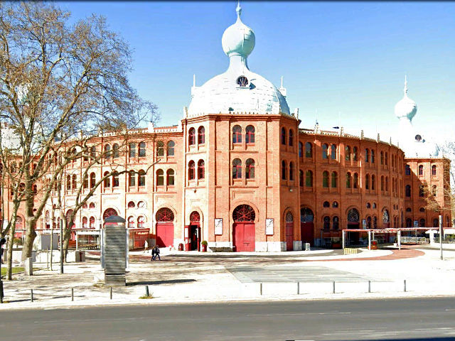 Praça de Touros do Campo Pequeno, Freguesia das Avenidas Novas, Lisboa © Google Earth Pro
