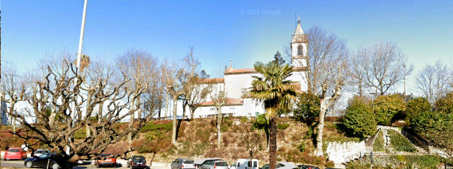 View of the Republic Square in Lousada, in Sousa, Porto District, Douro Litoral (Northern Region) &copy; Google Earth Pro
