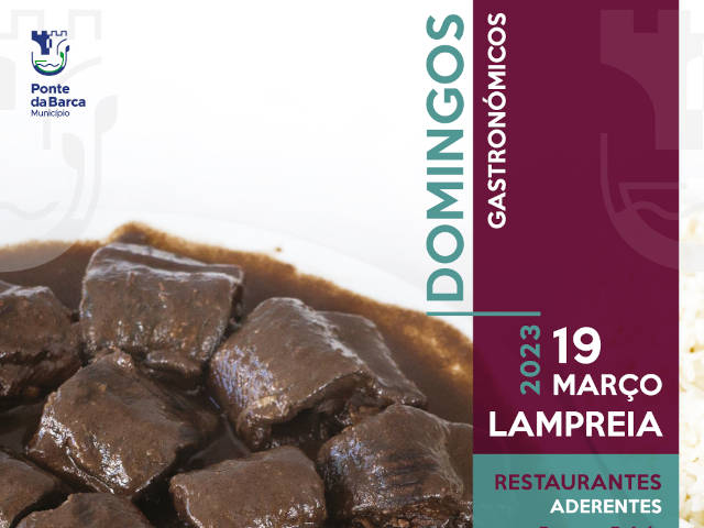 Domingos gastronômicos em Ponte da Barca, Viana do Castelo, Alto Minho &copy; CM de Ponte da Barca, ilustração
