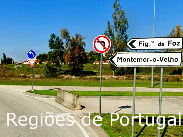 Regiões de Portugal, &copy; Google Earth Pro